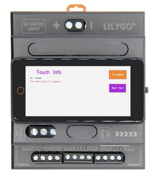 LILYGO T-Connect-Pro enclosure with display