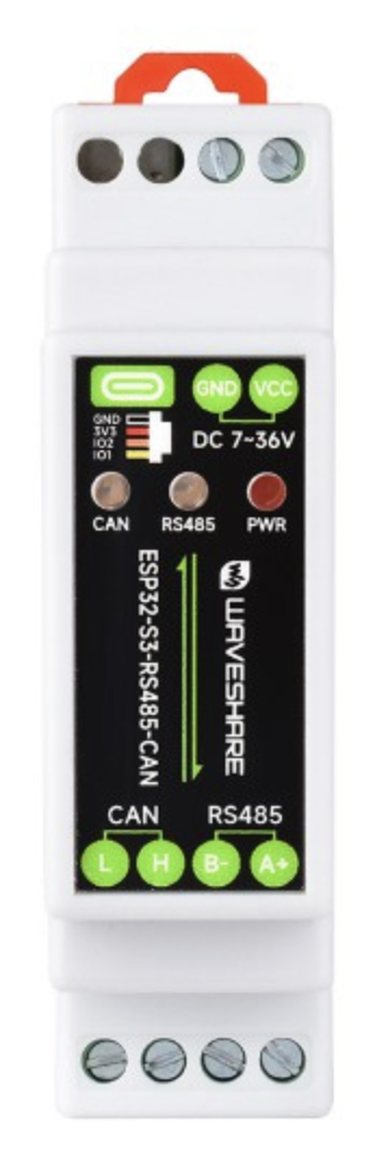Waveshare ESP32-S3-RS485-CAN enclosure